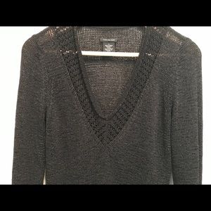 Calvin Klein Jeans V-Neck Tunic Sweater